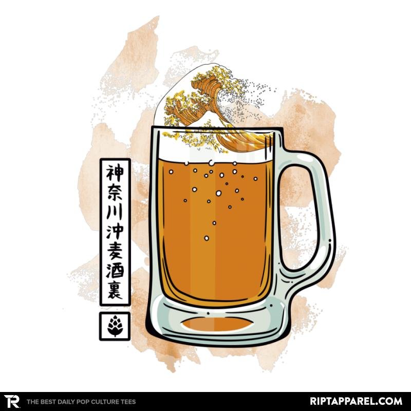 The great beer off Kanagawa