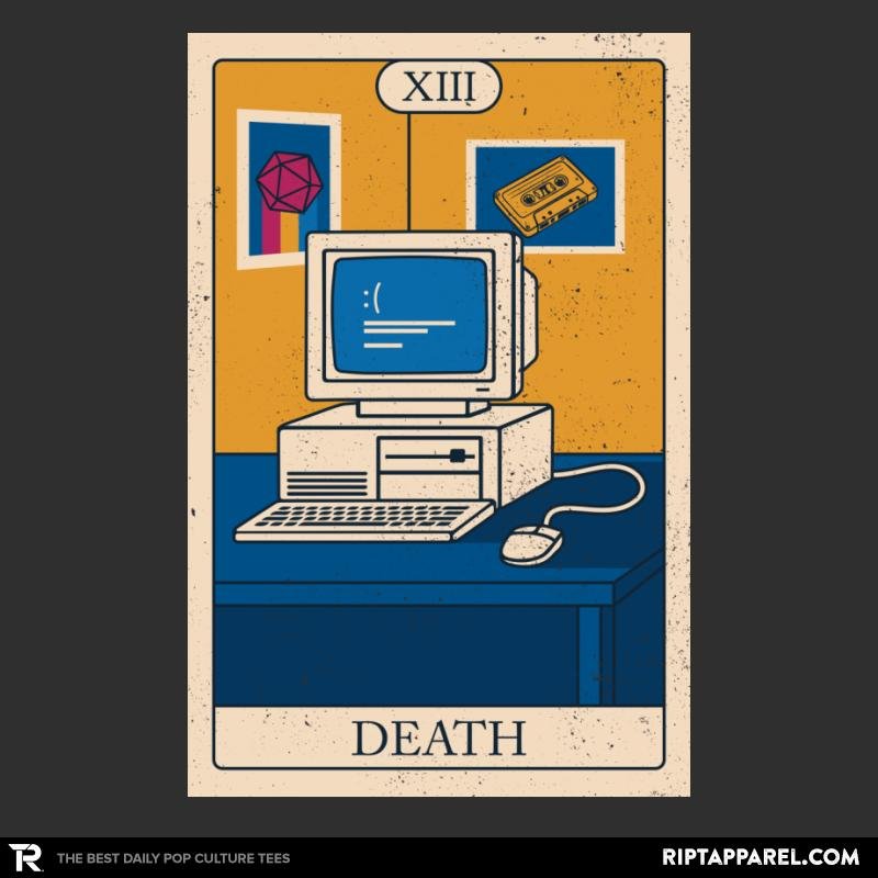 Retro Tech Tarot - Death Card