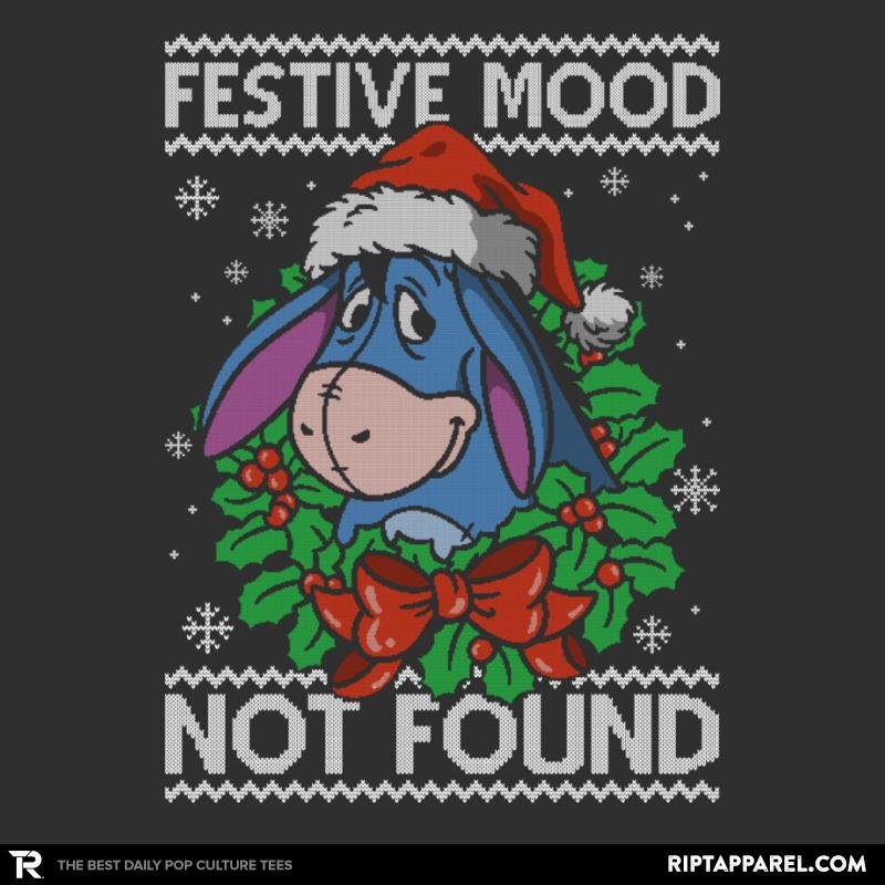 Festive Mood Not Found