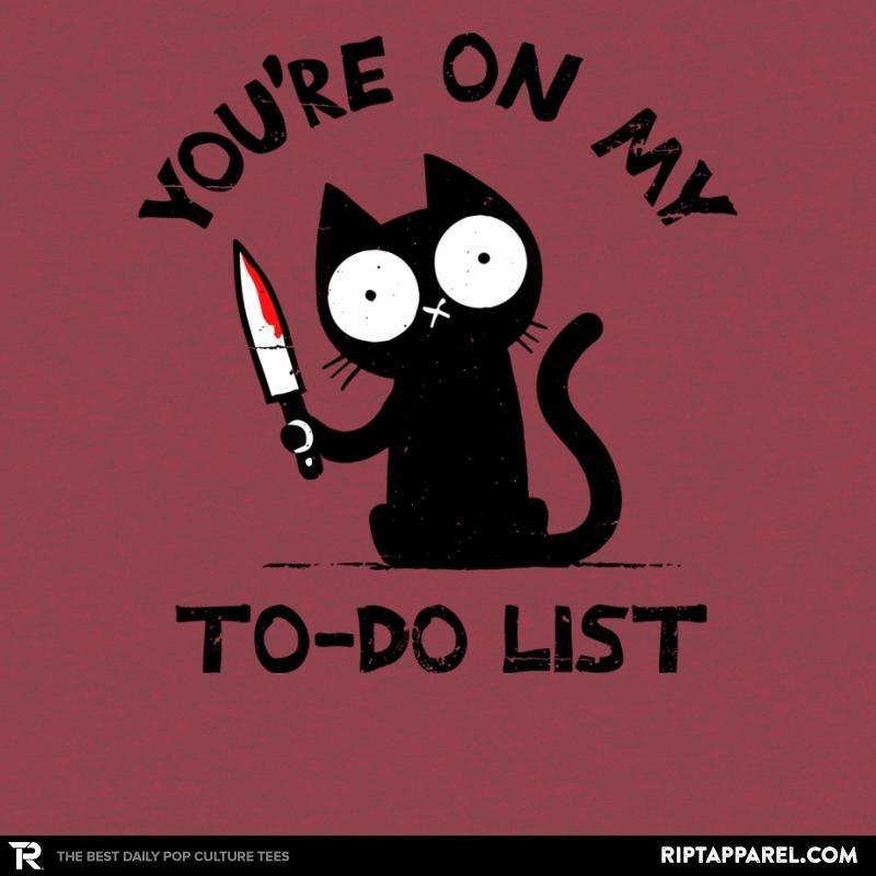 You're On My To-Do List