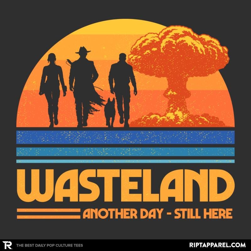 Wasteland Survivors Retro Sunset Design