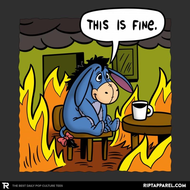 Stuffed Donkey Is Fine