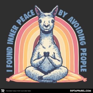 I found inner peace