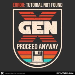 Posters 5 Gen X No Tutorial Needed