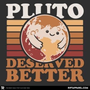 Pluto Vintage Planet