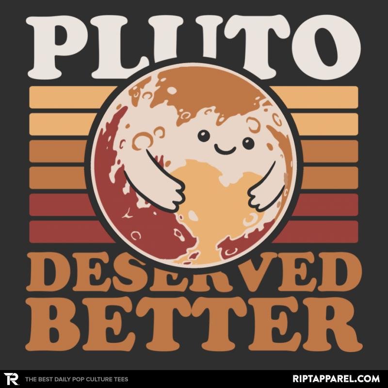 Pluto Vintage Planet