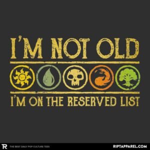 I Am On The Reserved List