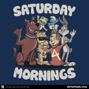Tanktops 6 Cartoons on Saturday Mornings