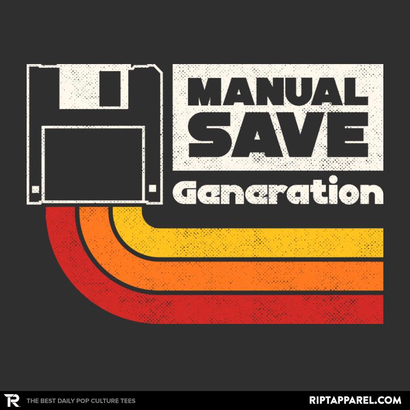 Manual Save Generation