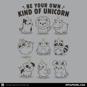 Posters 4 Be Your Own Kind of Unicorn Image